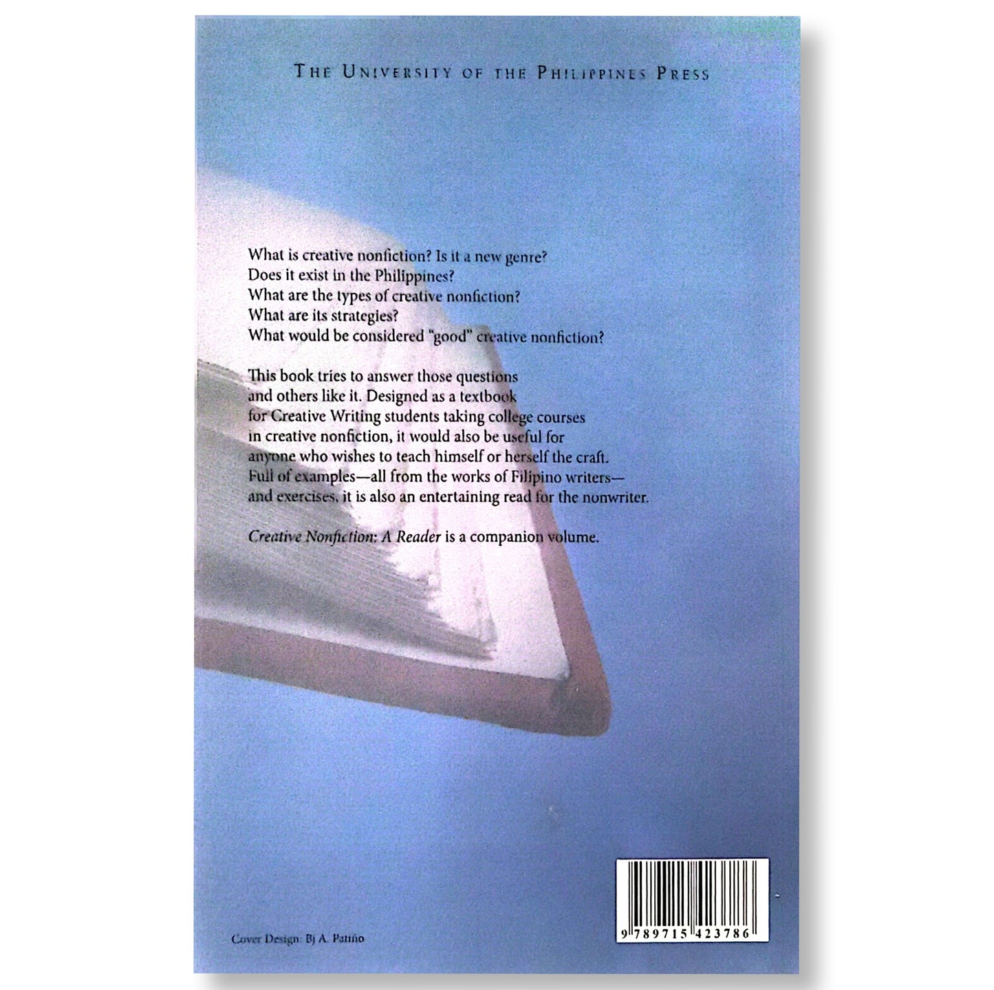 Creative Nonfiction: A Manual for Filipino Writers by Cristina Pantoja Hidalgo
