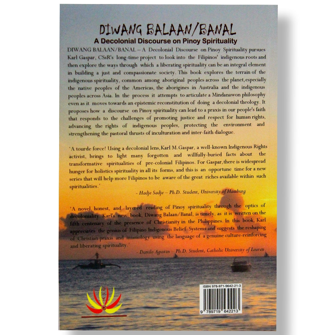 Diwang Balaan/Banal: A Decolonial Discourse on Pinoy Spirituality by Karl M. Gaspar, CSsr
