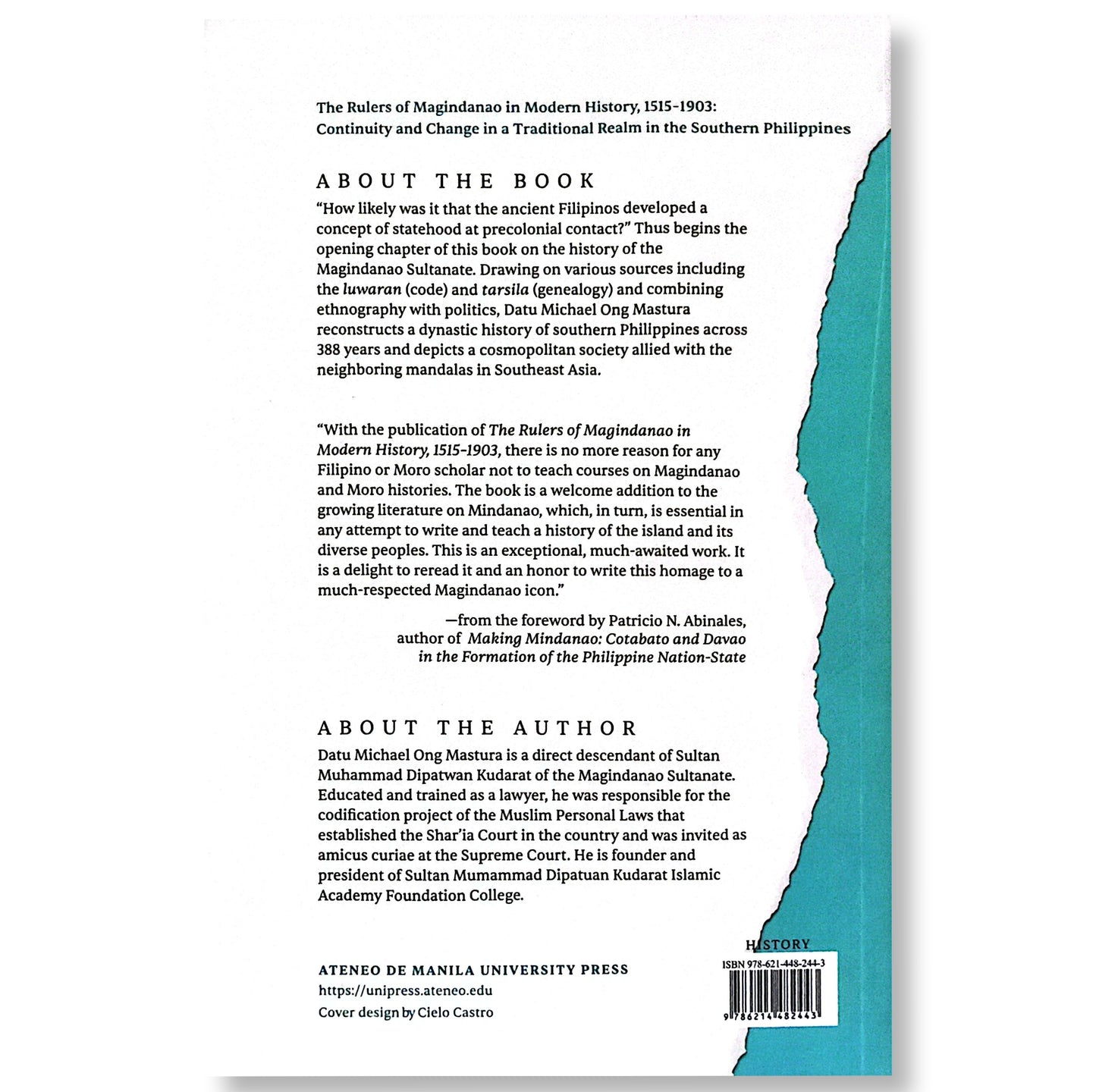 The Rulers Of Magindanao in Modern History, 1515-1903 by Datu Michael Ong Mastura