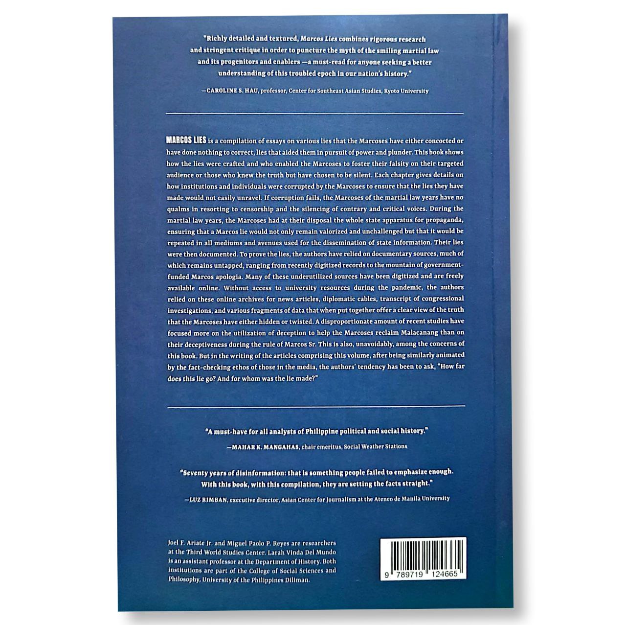 Marcos Lies with a new Foreword by Shiela S. Coronel (Revised Edition)