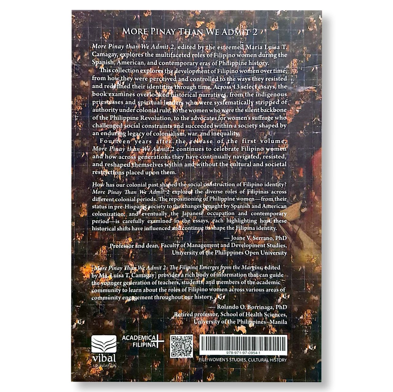 More Pinay Than We Admit 2: The Filipina Emerges from the Margins, Edited by Ma. Luisa T. Camagay