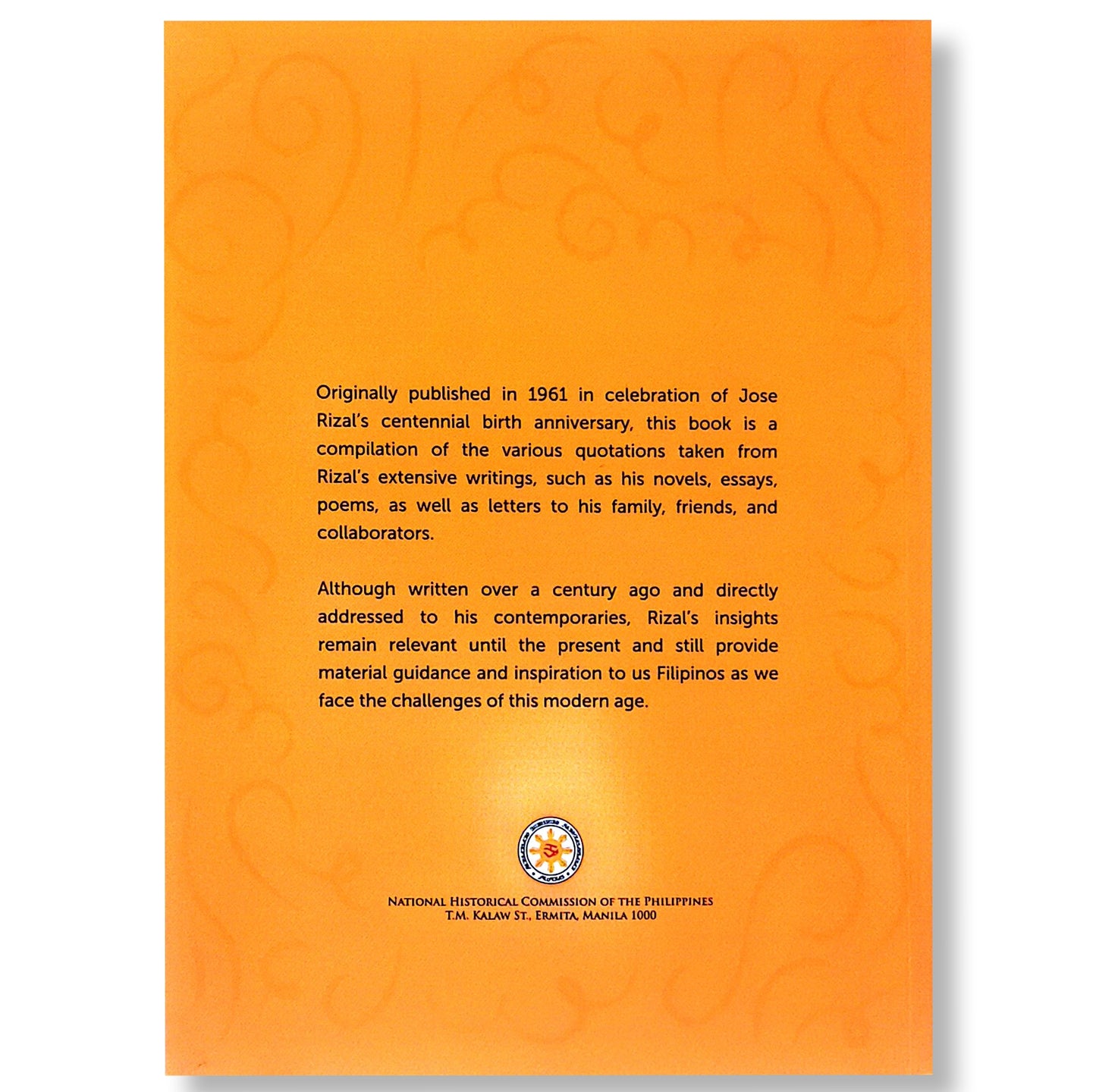 Quotations From Rizal's Writings by Jose Rizal/Encarnacion Alzona